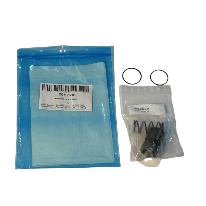 2901161700 ATLAS COPCO AIR COMPRESSOR THERMOSTAT किट 60 डिग्री C तेल इंजेक्टेड स्क्रू कंप्रेसर मूल के लिए