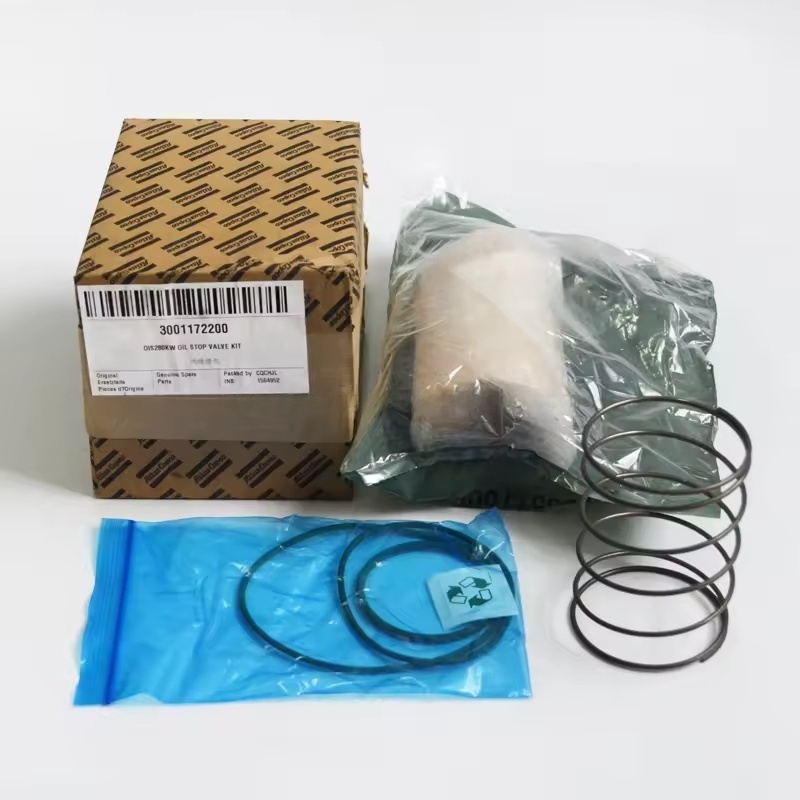 मूल 3001172200 ATLAS COPCO OIL STOP VALVE KIT हवा कंप्रेसर के लिए वास्तविक स्पेयर पार्ट्स