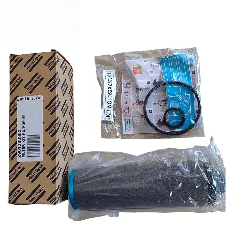 ATLAS COPCO 2901300303 फ़िल्टर किट PD PDP 45 एयर कंप्रेसर अशुद्धता निस्पंदन उच्च परिशुद्धता आसान स्थापित करें