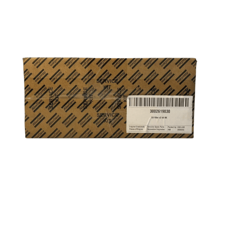 3002619030 ATLAS COPCO AIR COMPRESSOR OIL FILTER X2 किट 8K जेनुइन